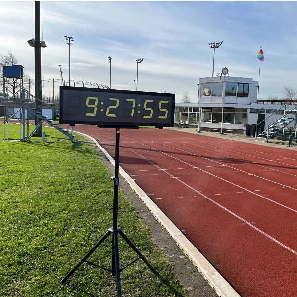 Wedstrijdklok - Marathonklok - Eraton - EM856 - klok - Dubbelzijdig