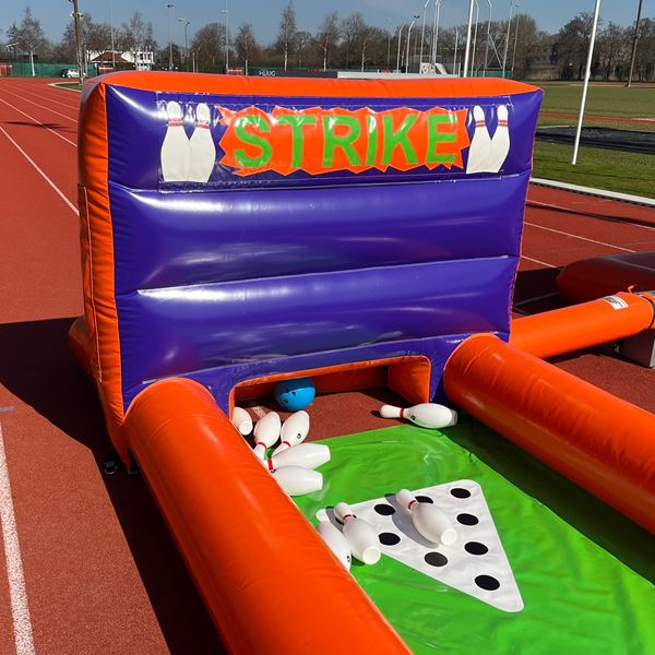 Bowling XXL Huren - Opblaasbare Mobiele Bowlingbaan verhuur - Bowlen op elke gewenste locatie in Nederland