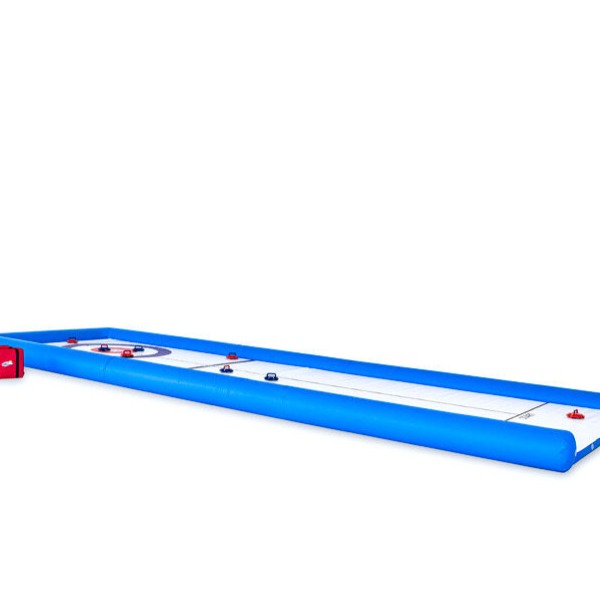 Curlingbaan, Curling XXL huren, Mobiele Opblaasbare Curling Banen verhuur
