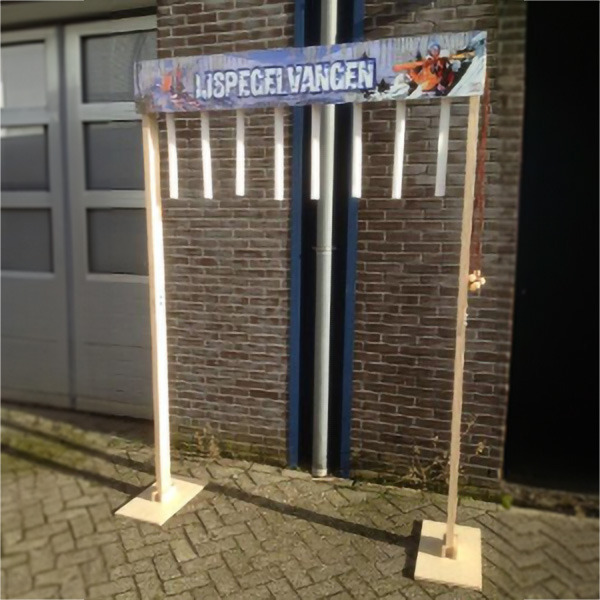 IJspegels vangen