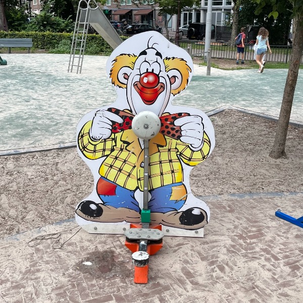 Kinder Kop van Jut Clown