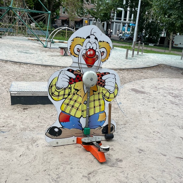 Kinder Kop van Jut Clown