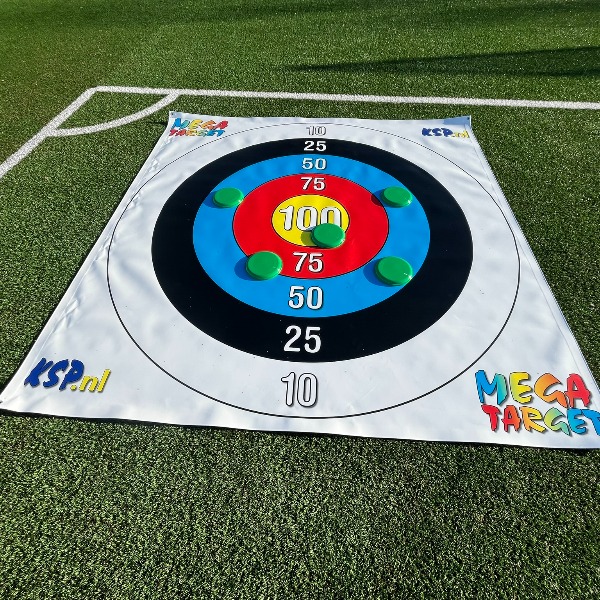 Mega Frisbee Target XXL - Frisbee Dart - Frisbee doel met frisbees (2 stuks)
