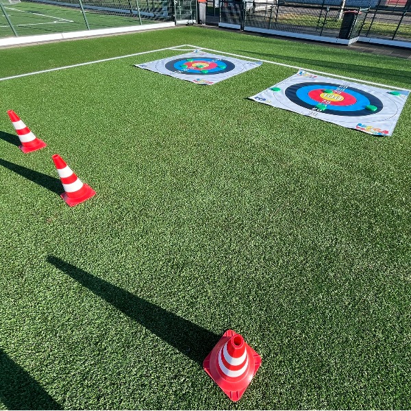 Mega Frisbee Target XXL - Frisbee Dart - Frisbee doel met frisbees (2 stuks)