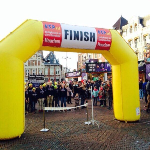 Reclameboog geel