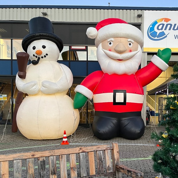 Kerstman & Sneeuwpop