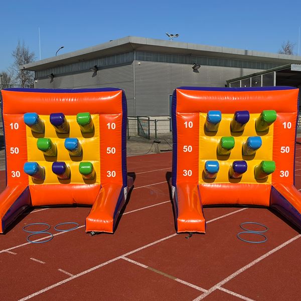 Ringwerpen Party XXL Spel - Huur een Ringwerp muur