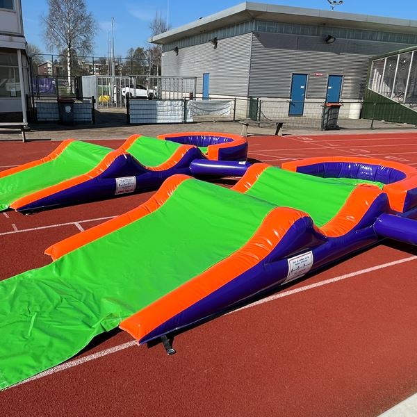 Voetbal Golf opblaasbaar huren - Midget Voetgolf XXL verhuur 